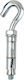 Schraubanker Metallisch 12x92mm