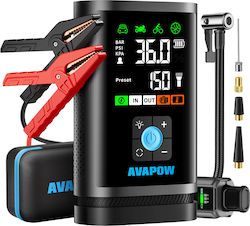 Avapow JP3 Tragbarer Batteriestarter 16000mAh 12V