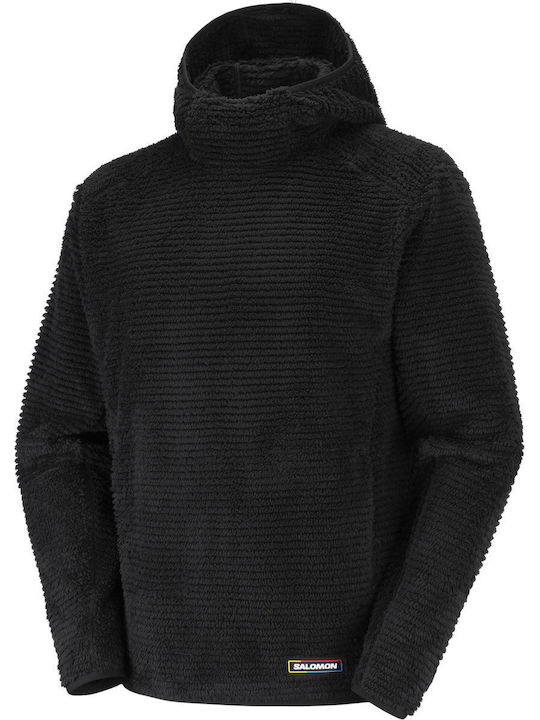 Суитшърт с качулка Deep Black