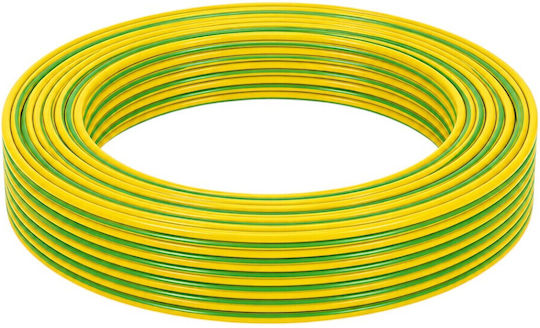 Starres Rigid Netzkabel 1x1.5 Mm² 100 M Einzelader Bv Gelb-Grün Pvc Isolierung Cobi Smart