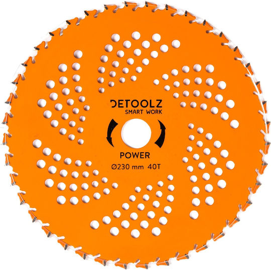 Detoolz Disc De Tăiere Metal Cu 40 Dinți 230mm