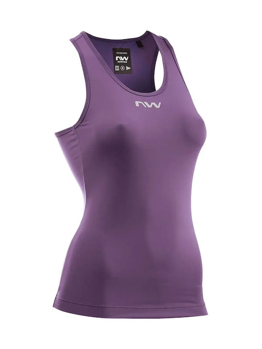 Northwave Tricou De Ciclism Fără Mâneci Pentru Femei Violet