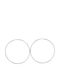 Earrings Hoops 55mm Silver 925 Rssh019