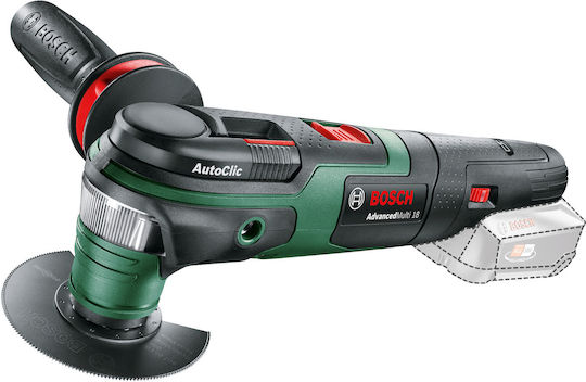 Bosch AdvancedMulti 18 Παλινδρομικό Πολυεργαλείο 18V Solo με Ρύθμιση Ταχύτητας
