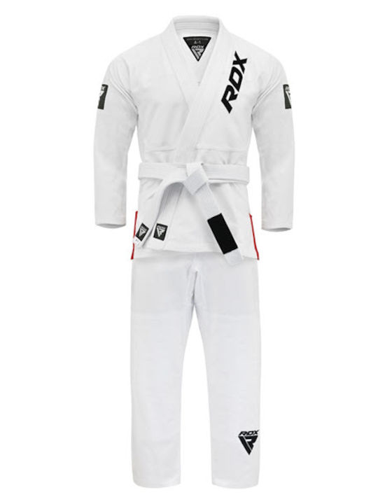 RDX Παιδική Στολή Brazilian Jiu Jitsu Λευκή
