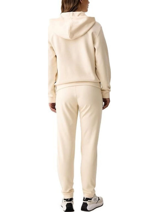 Damen Jogginghosen Beiges Set