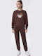 Kinder Sweatpants Set Chocolate