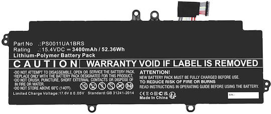 CoreParts Батерия за лаптоп Notebook 52.36wh 15.4v 3400mah