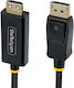 StarTech Καλώδιο DisplayPort male - 2m Μαύρο