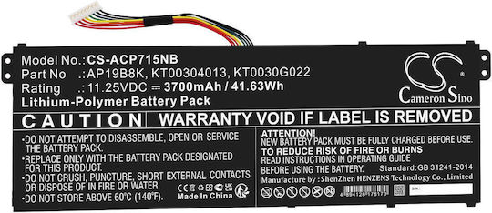 Батерия За Лаптоп Acer Aspire 3 A314-22-a1yy Aspire 5 A514-53-58bg Ap18c4k Lipo 11,25v 3700 Mah Cameron Sino