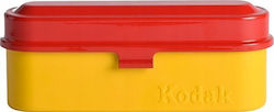 Kodak 135 Film Case Small Red Yellow