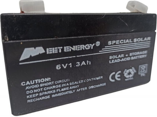 6V1.3A Батерия UPS с Капацитет 1.3Ah и Напрежение 6V