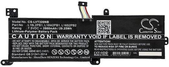 Батерия за лаптоп Lenovo 130-14ast Ideapad 320-15ast Ideapad 320-17ikb L16c2pb1 Lipo 7.5v 3900mah Cameron Sino
