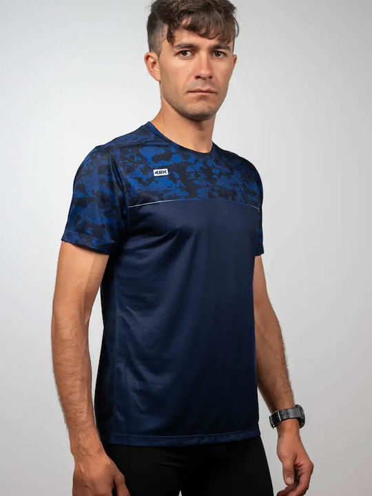 Athletic T-Shirt Army Navy Blue