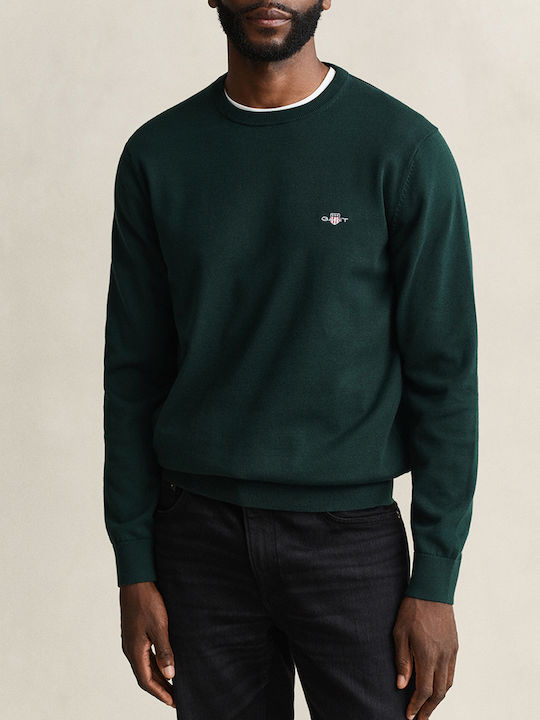 Gant Πουλόβερ Μακρυμάνικο Darkgreen
