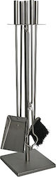 SGTT Fireplace Tool Set With Black Stand Holder
