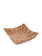 Duka Dekorative Schale Korbweide Braune 36x36cm