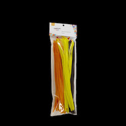 Metron Craft Cabluri De Țevi Blister 100 Bucăți 30x0.6cm Roșu Portocaliu Galben Maro 6 Bucăți Metron Craft Cabluri De Țevi Blister 100 Bucăți 30x0.6cm Roșu Portocaliu Galben Maro 6 Bucăți