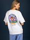 Women's Blouse White 132-51622-White-001