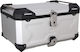 SW-Motech Trax Adv Motorrad-Topcase Aluminium 65l Silber