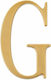 Acrylic Cake Topper Letter G Gold Model 9 Cm Lumea