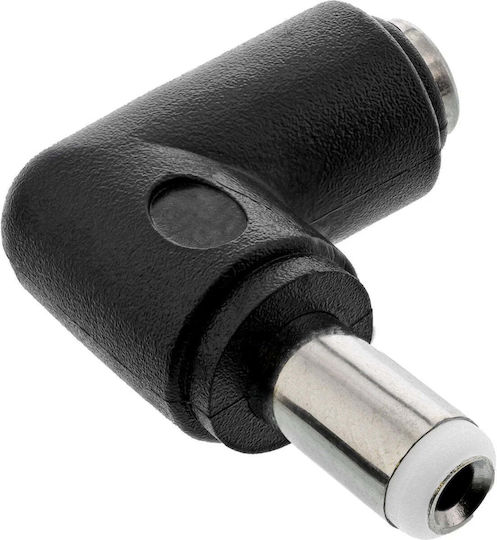 Inline Adapter Dc Stecker Dc 5.5x2.5mm Männlich Weiblich Eckig