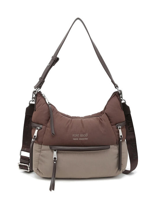 Pepe Moll Women's Shoulder / Crossbody Bag Brown