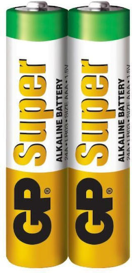 Gp Alkaline Battery Super Lr03 Aaa 2 Pcs 1.5v Gp