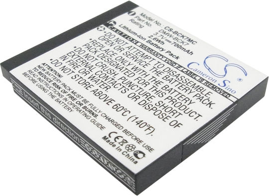 Kamera-Batterie Panasonic Lumix Dmc-s3 3.7V 700mAh Dmw-bck7 Cameron Sino
