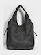 Damen Hobo Tasche Grau