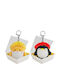 Schlüsselanhänger Plüschig 9cm Sushi Series Geschenkbox 2 Designs
