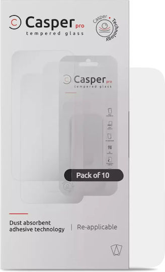 Casper Pro Tempered Glass 10τμχ (iPhone 18 Pro Max / 17 Pro Max / 16 Pro Max)