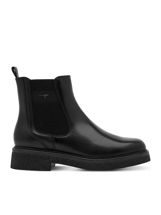 Tamaris Ghete Chelsea Dama Din Piele Negre