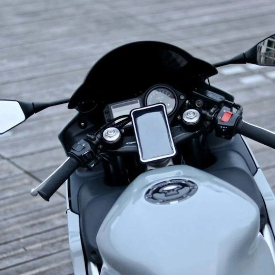 Shapeheart Motorcycle Phone Mount with Magnet for the Handlebar Clamp
