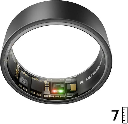 Ultrahuman Air Smart Ring 18.1mm Waterproof with Heart Rate Monitor Matte Grey
