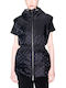 Women's Sleeveless Winter Jacket Black