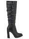 Damenstiefel mit Hohem Absatz Schwarz