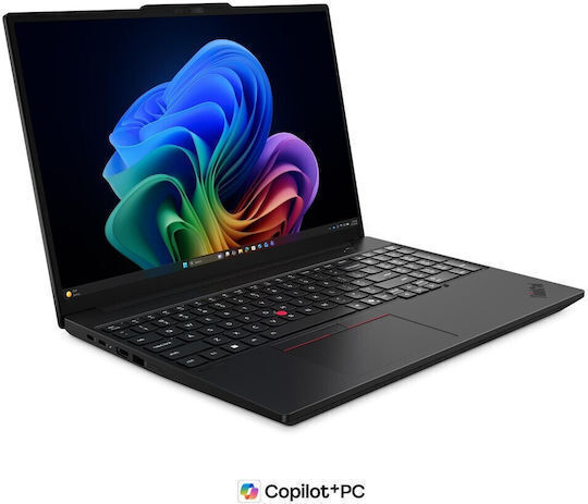 Lenovo ThinkPad T16 Gen 5 (Intel) 16 Zoll IPS FHD+ (Ultra 7-355/32GB/512GB SSD/Windows 11 Pro) (Englisch (US) Tastatursprache)