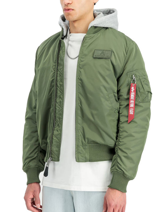 Alpha Industries Ma-1 Tt Herren Bomber Wasserdi...