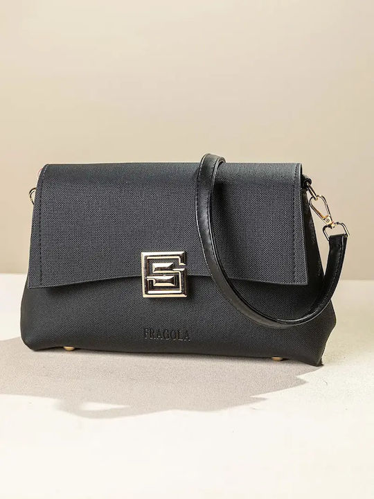 Fragola Women's Flap Bag Black Tex