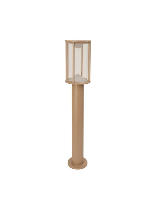 Zambelis Lights Corp De Iluminat Exterior De Podea Post Mic LED 7W Cu Alb Cald IP65 Maro Zambelis Lights Corp De Iluminat Exterior De Podea Post Mic LED 7W Cu Alb Cald IP65 Maro