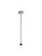 Zambelis Lights Outdoor Small Post LED Floor Lamp 5W With Warm White Light IP65 Black