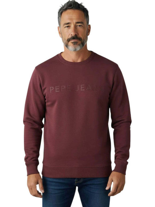 Pepe Jeans Φούτερ Μπορντό