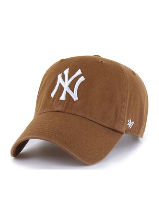 47 Brand New York Yankees Clean Up Kappen – Braune Braune