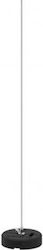Elko-bis Lightning Rod Mast 1.5m 2p Black Complete 43.15 Al 2p Cz 43021509