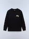 Kinder-Sweatshirt Schwarz S-ellis