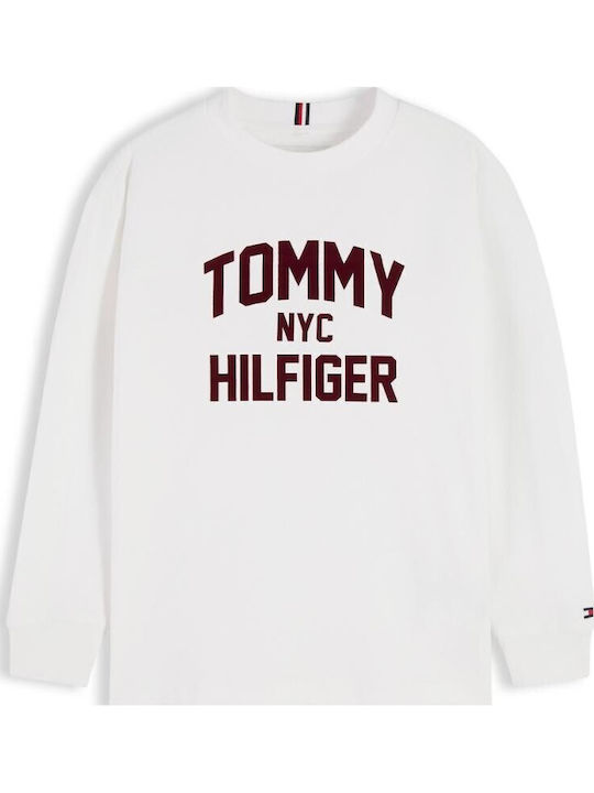 Tommy Hilfiger Детски суичър Бял