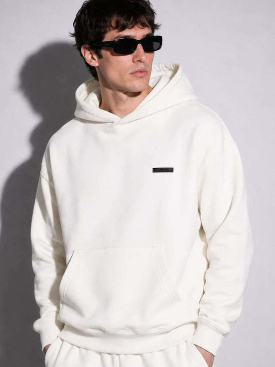 Vinyl Art Clothing Суитшърт с качулка Бял