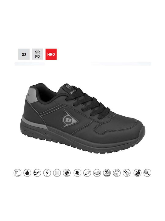 Dunlop Occupational Wing Evo Work Shoe Black with Certification FO, HRO, SR