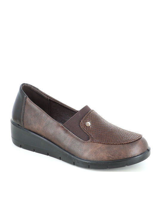 Mocasini pentru femei în Culoare Maro 242/2512-29_MARO